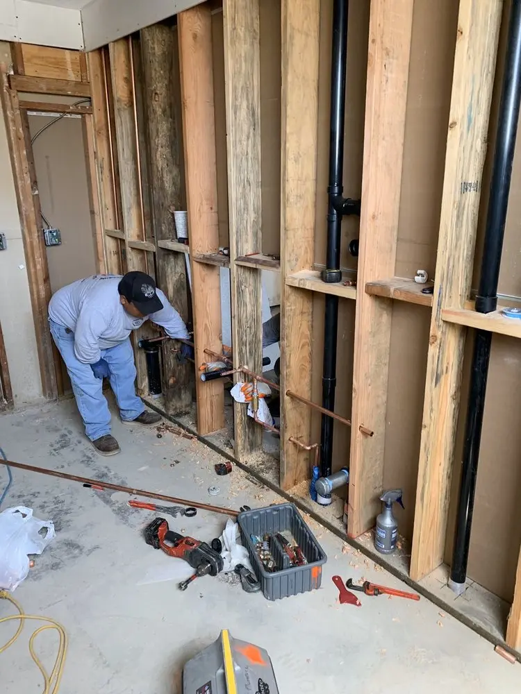 Commercial rough-in plumbing for Gas Line Repair in Plainfield Center